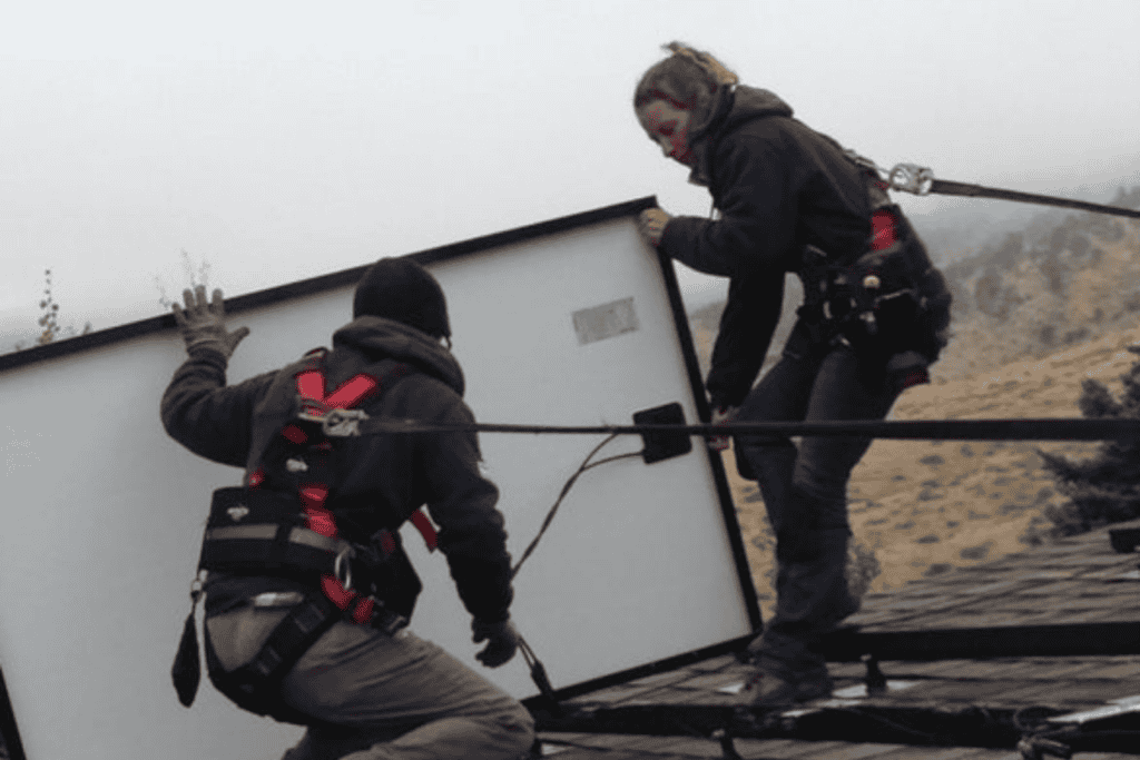 butterfly-solar-employees-installing-solar-panels-on-roof